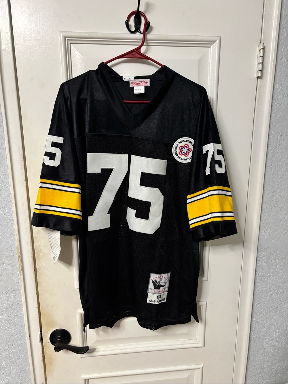 Vintage Mitchell & Ness NFL Pittsburgh Steelers #75 “Mean” Joe Greene Jersey